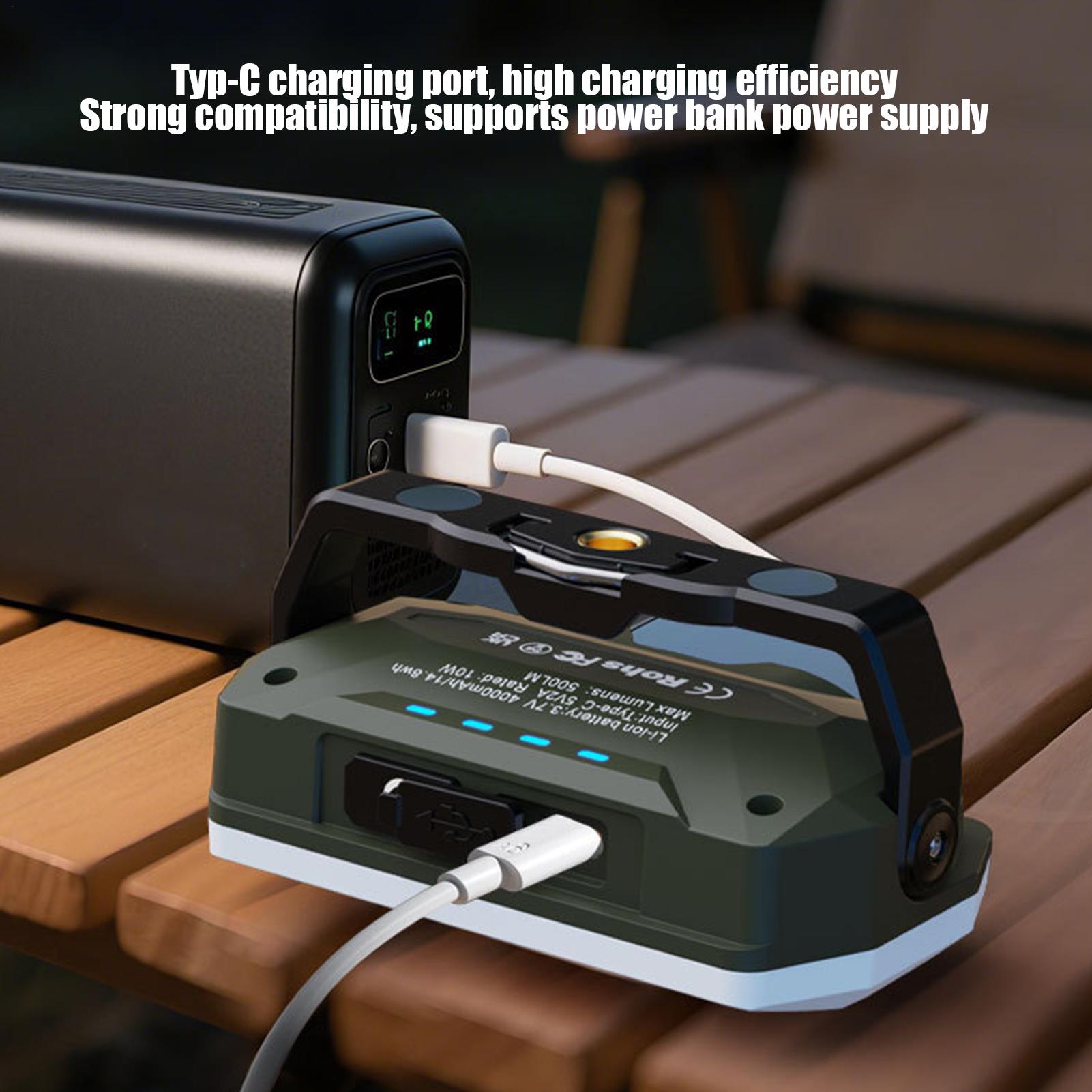 Outdoor Camping Jobs - Lampe de travail magnétique Rechargeable à