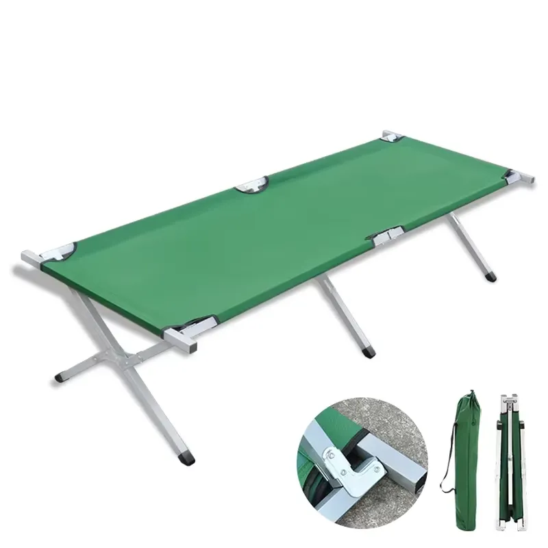 Bed Outdoor Camping - Lit de secours d'urgence portable pour