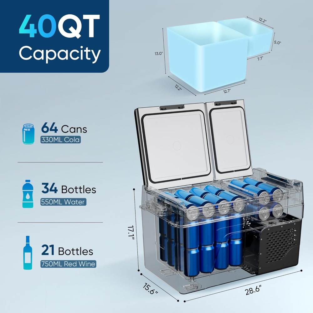 Outdoor Camping Fridge - Expédition depuis les États-Unis - Nouveau
