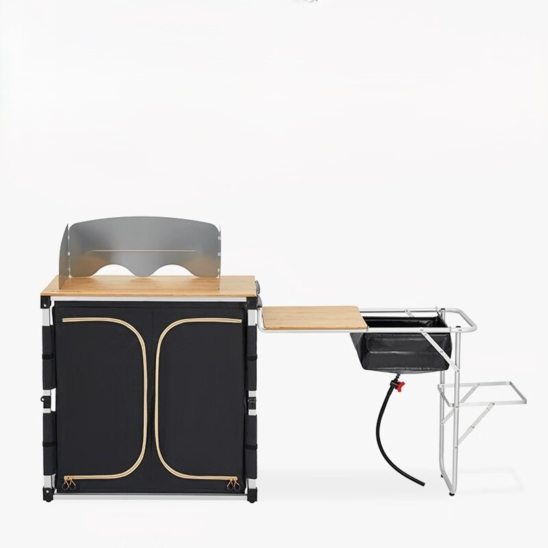 Outdoor Camping Kitchen With Sink - Nouvelle table de pique-nique pliante multifonctionnelle