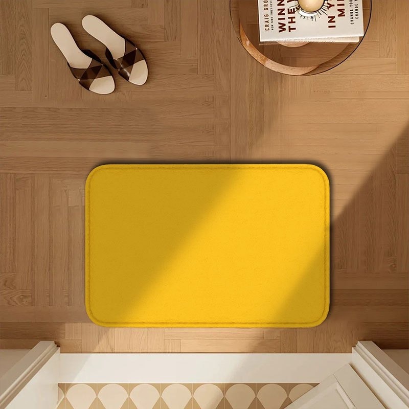 Outdoor Camping Kitchen With Sink - Tapis de porte à motif jaune