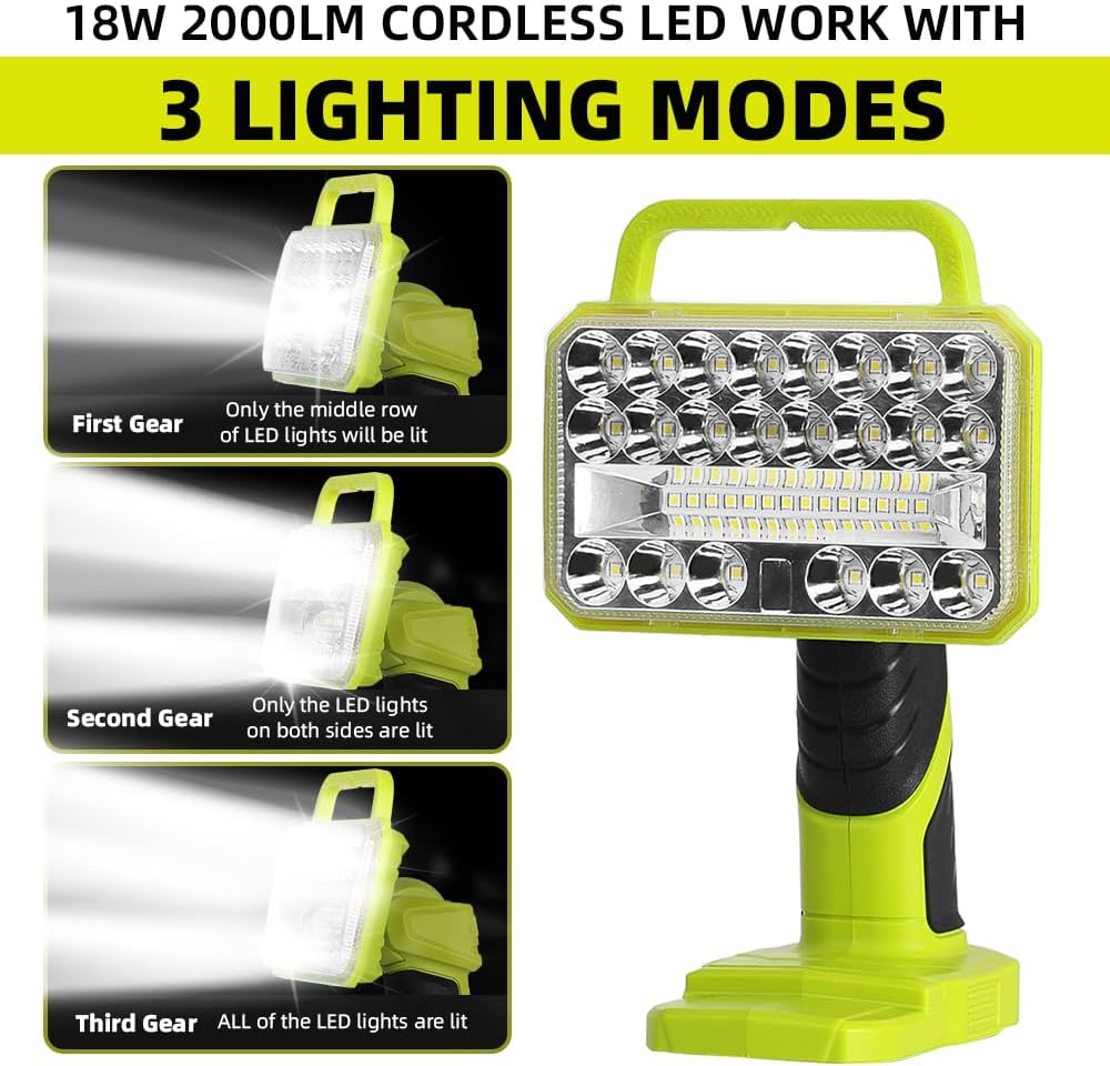 Outdoor Camping Jobs - Lampe de poche LED sans fil