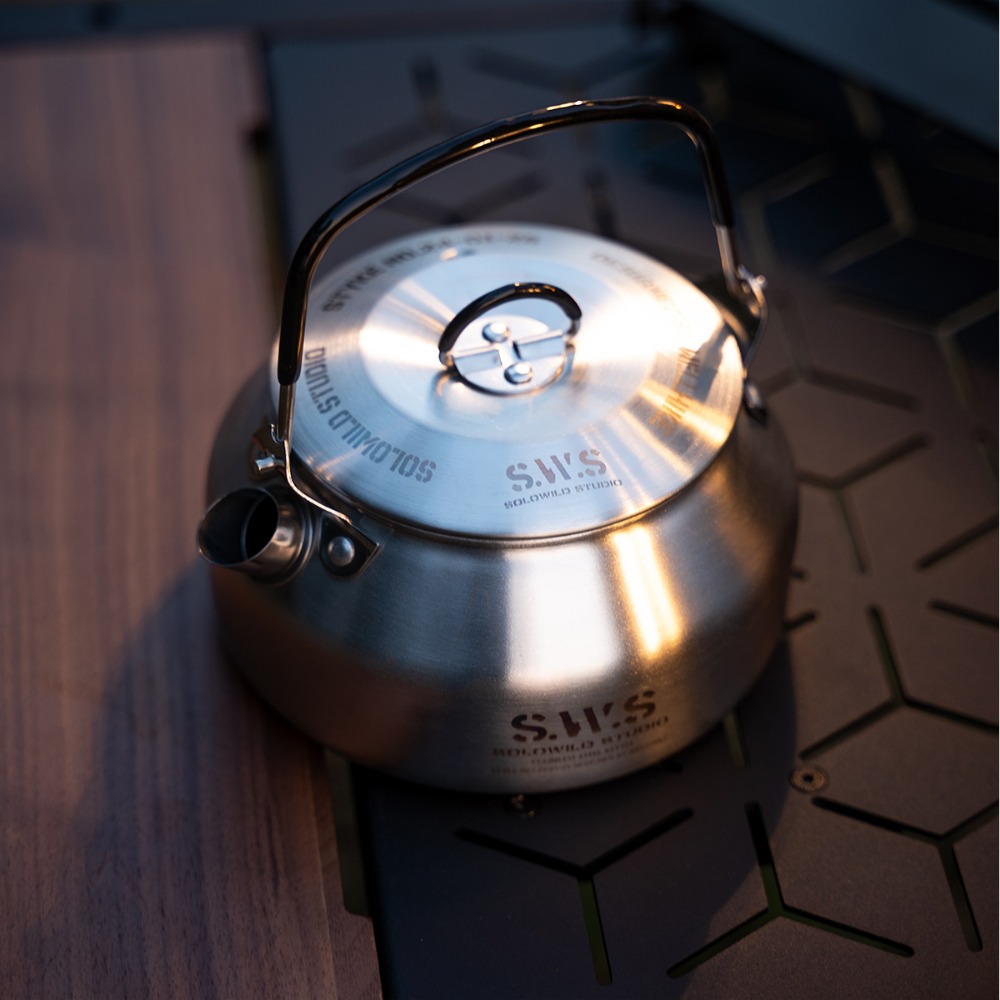 Outdoor Camping Solo - Bouilloire à eau d'extérieur SWS Mini