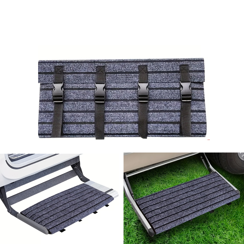 Outdoor Camping Mat - Paillasson d'extérieur pour caravane, tapis d'escalier