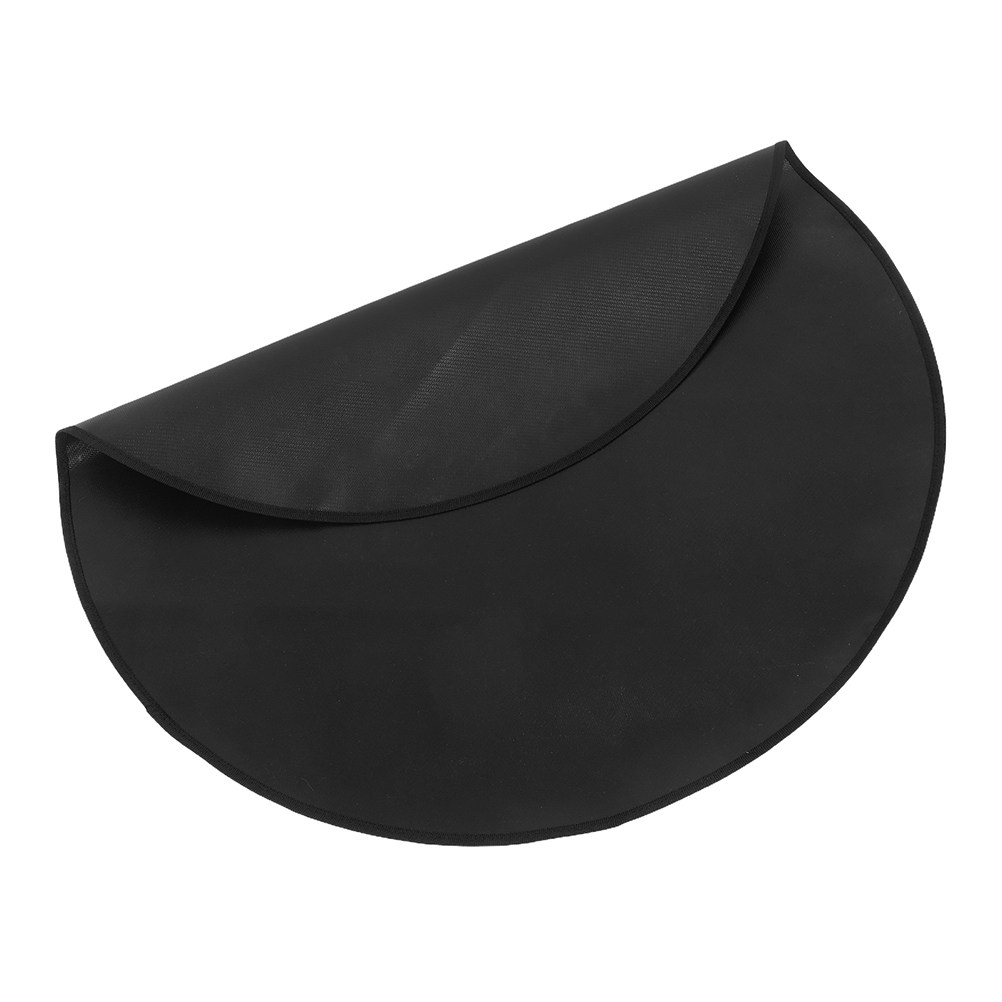Outdoor Camping Mat - Tapis de barbecue rond ignifuge, résistant