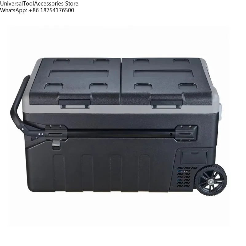 Outdoor Camping Fridge - Mini-réfrigérateurs solaires 75/95L pour le camping,