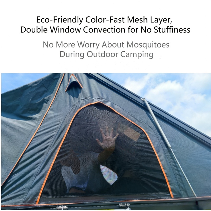 Tente de toit rigide en alumin - Outdoor Camping Van Tent avis et prix