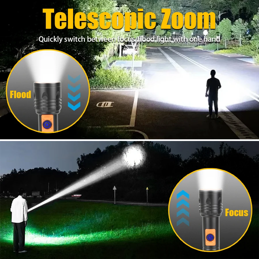 Lampe de poche LED haute puiss - Outdoor Camping Lantern avis et prix