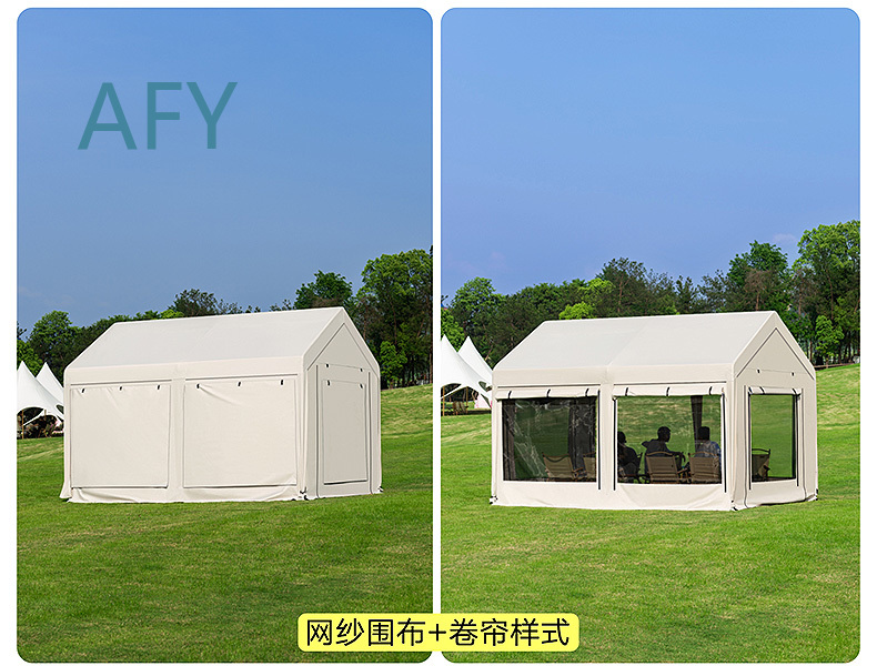 Tente de camping respirante po - Outdoor Camping Van Tent avis et prix