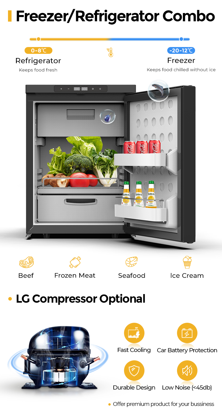 Réfrigérateur vertical CR90 93 - Outdoor Camping Fridge avis et prix