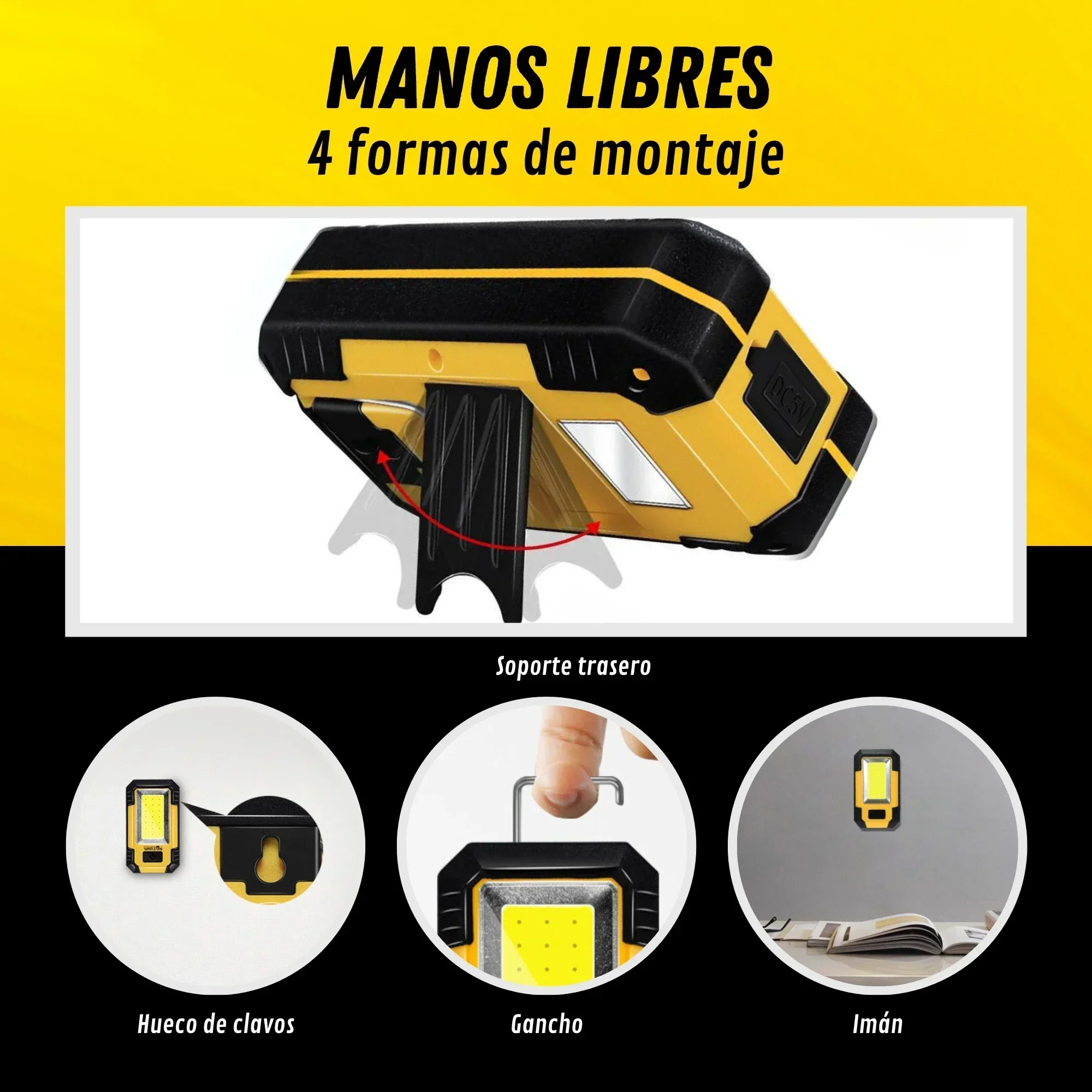 Lampe de travail rechargeable  - Outdoor Camping Lantern avis et prix