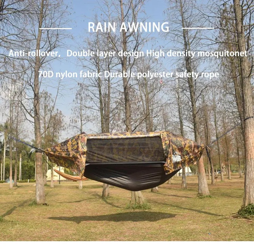 Hamac moustiquaire tunnel 3-en - Outdoor Camping Solo avis et prix