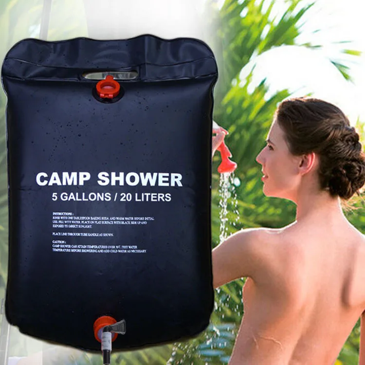 Sac de douche extérieur de gra - Outdoor Camping Bathroom avis et prix
