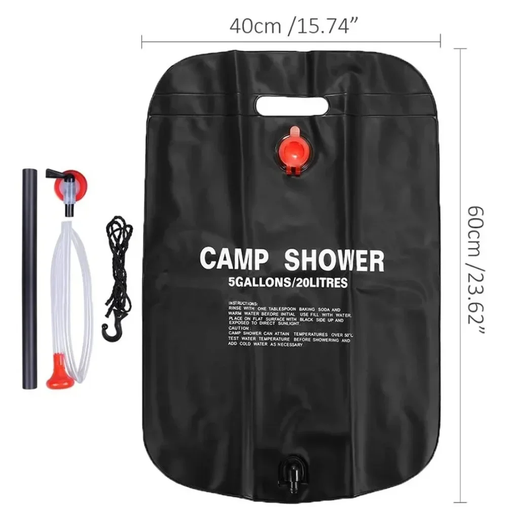 Sac de douche extérieur de gra - Outdoor Camping Bathroom avis et prix