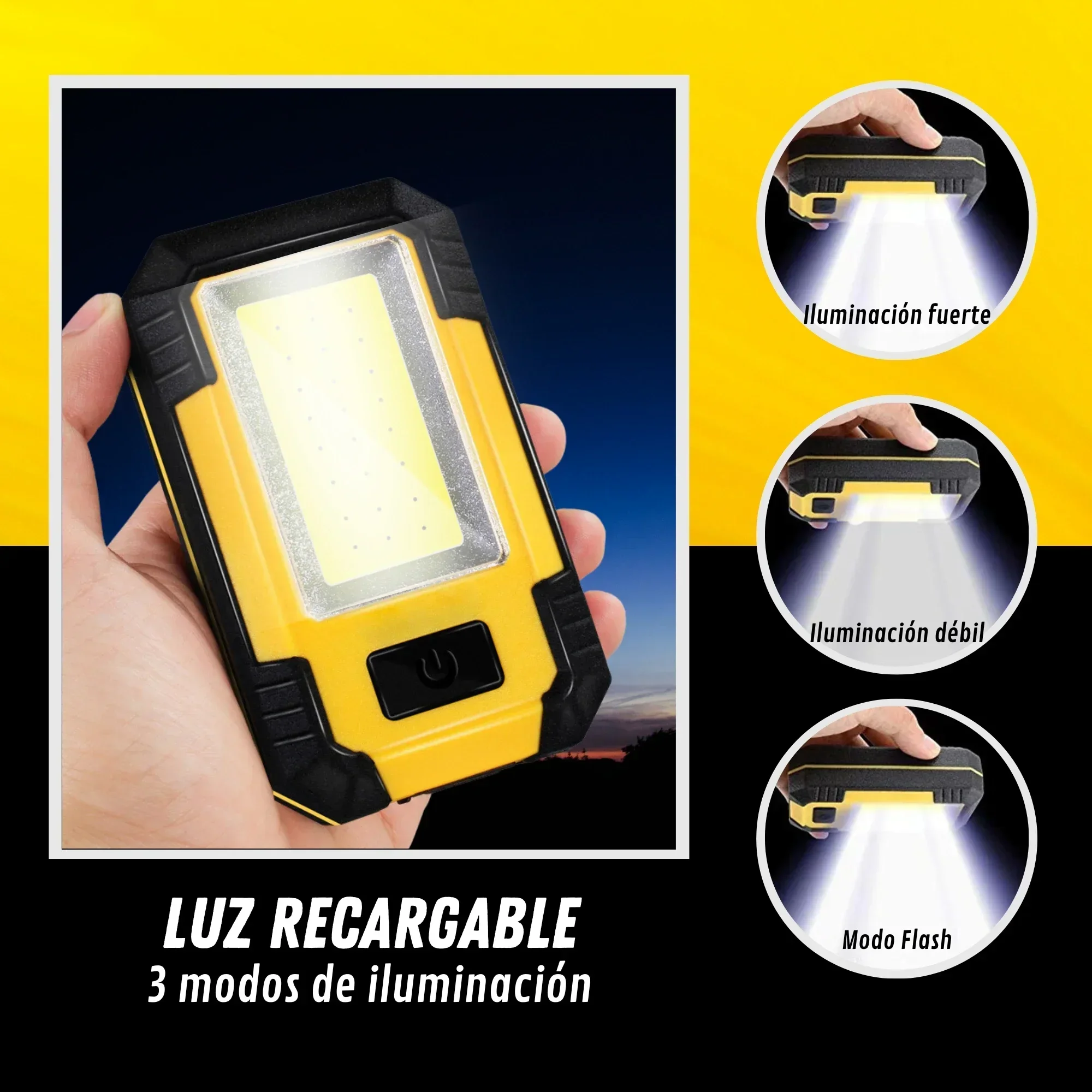 Lampe de travail Portable Rech - Outdoor Camping Lantern avis et prix
