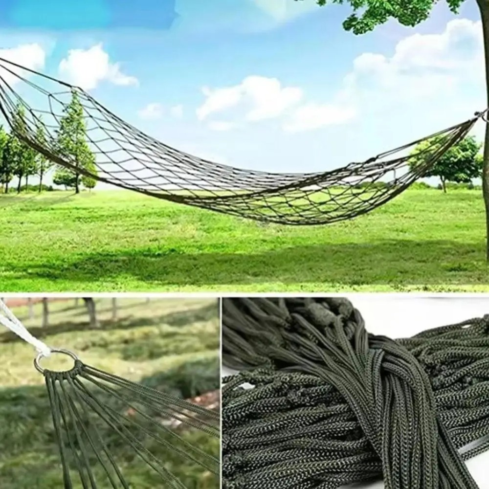 Hamac en maille de ULen nylon, - Bed Outdoor Camping avis et prix