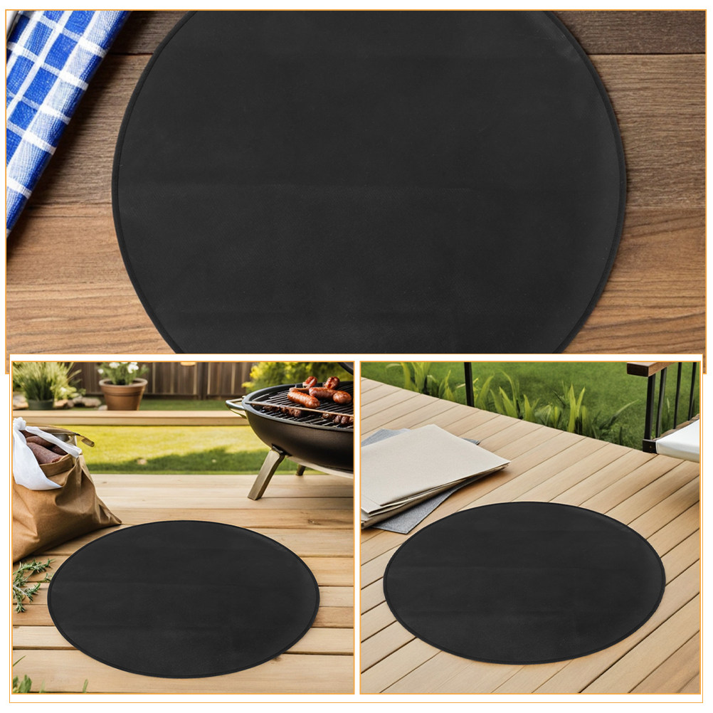 Tapis de barbecue rond ignifug - Outdoor Camping Mat avis et prix