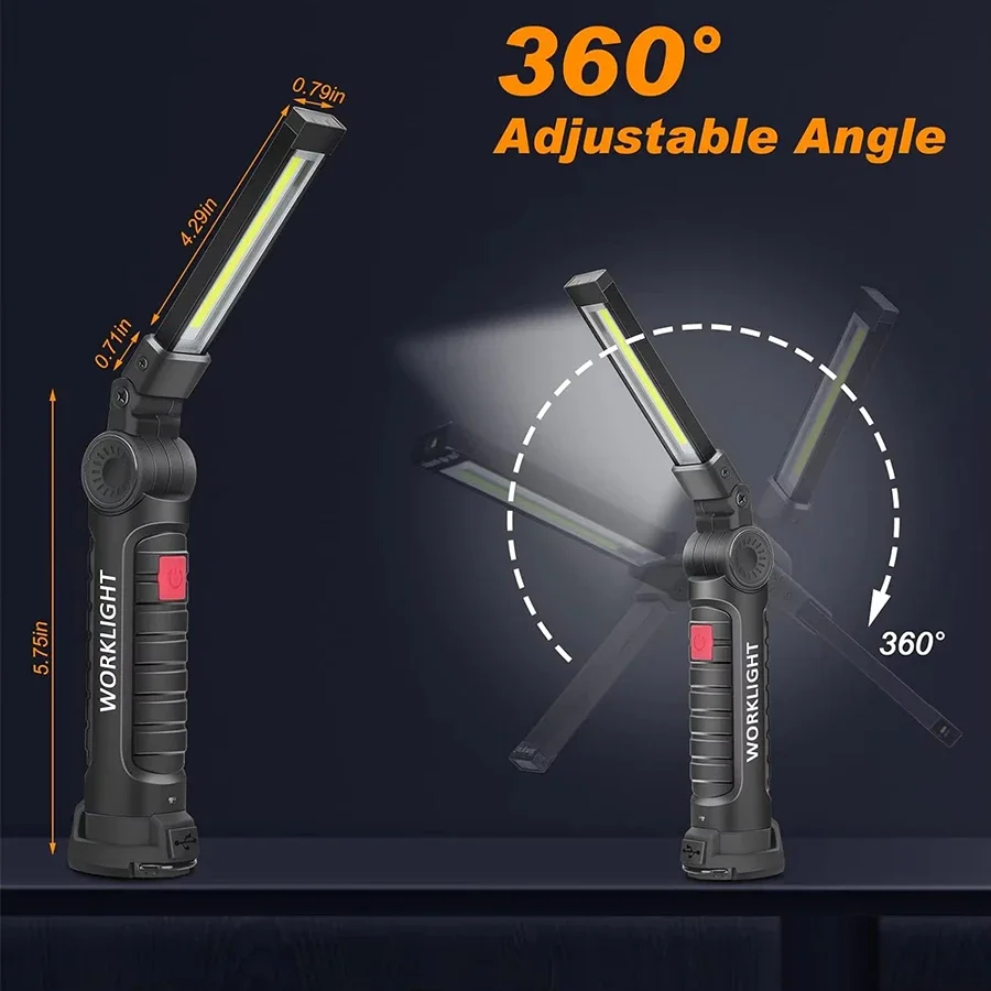 Nouvelle lampe torche LED COB  - Outdoor Camping Lantern avis et prix