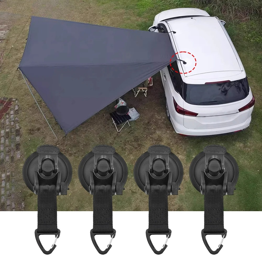 2/4 pièces Fixations à ventous - Outdoor Camping Van Tent avis et prix