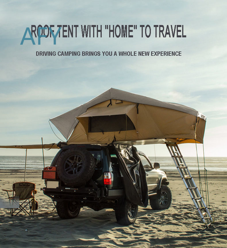 Tente de toit pliante automati - Outdoor Camping Van Tent avis et prix