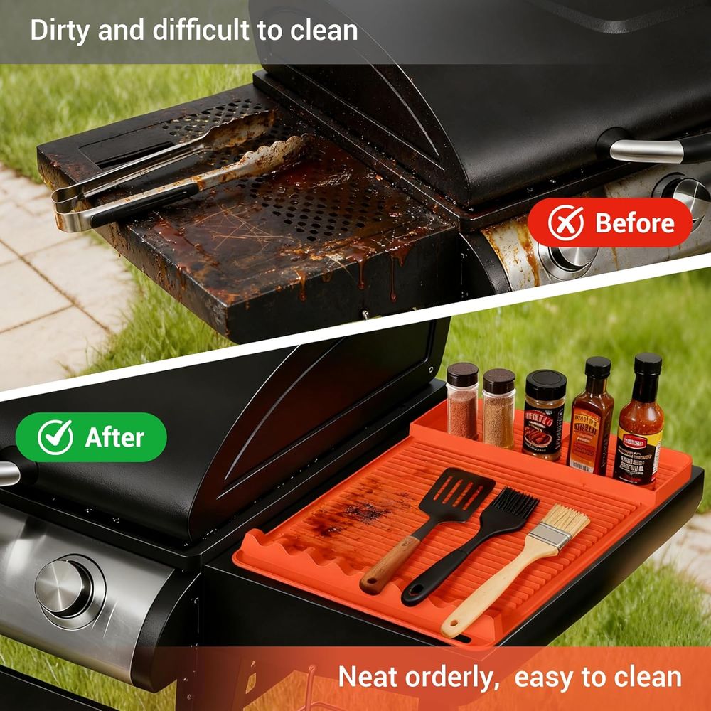 Tapis de barbecue en silicone  - Outdoor Camping Mat avis et prix